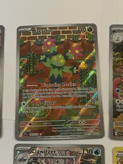 Pokemon TCG Lot Art Rare IR TG Arven’s Greedent Smeargle Alolan Dugtrio Wugtrio - Image 2