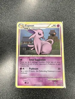 Espeon 2/90 Undaunted Cosmos Holo Rare Pokemon LP Eevee Evolution - Image 1