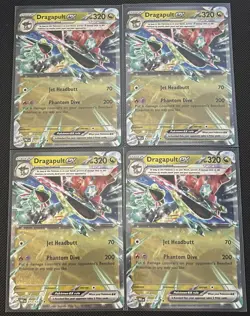 [4x Playset] Dragapult EX 073/131 SV: Prismatic Evolutions POKEMON TCG - Image 1
