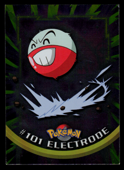MP - Pokemon Topps Electrode #101 TV Animation Edition Smooth Foil - Image 1