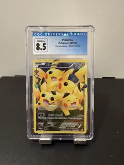 2016 POKEMON GENERATIONs #RC29/RC32 PIKACHU CGC 8.5 - Image 1