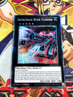 Infinitrack River Stormer ra05-en049 (NEW) Starlight Rare Yu-Gi-Oh! - Image 1