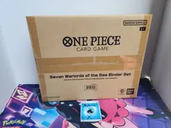 One Piece TCG: Bandai Seven Warlords of the Sea Binder Set (English) - SEALED! - Image 1