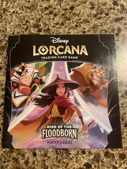 Disney Lorcana -Rise Of The Floodborn PLAYER'S GUIDE/BOOKLET- Illumineer's Trove - Image 1
