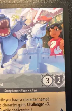 Stitch - High Badness Level 185/204 Common Winterspell Disney Lorcana TCG - Image 3