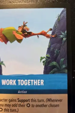 Work Together 165/204 Common The First Chapter Disney Lorcana TCG - Image 3