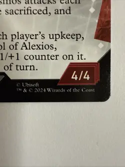 Alexios, Deimos of Kosmos #134 Uncommon Showcase MTG 2024 UB: Assassin's Creed - Image 3