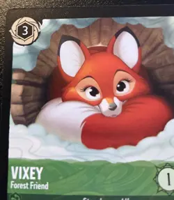 Vixey - Forest Friend 86/204 Uncommon Winterspell Disney Lorcana TCG - Image 2