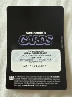 McDonald’s legendary Cards Multimixer 08/24 McDonaldland 12/24 - Code Redeemed - Image 4