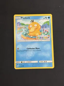 Psyduck Build-a-Bear Promo Card 028/149 *Unsealed* - Image 1