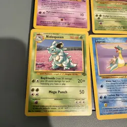 Vintage Pokemon Card Lot (10) - Fossil & Jungle Rare Non-Holo - WOTC 1999 - Image 2