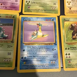 Vintage Pokemon Card Lot (10) - Fossil & Jungle Rare Non-Holo - WOTC 1999 - Image 3