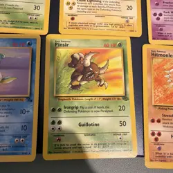 Vintage Pokemon Card Lot (10) - Fossil & Jungle Rare Non-Holo - WOTC 1999 - Image 4