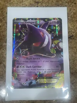 Pokemon Gengar EX TCG Jumbo Promo Card 34/119 2014 Oversized Edition - Image 1