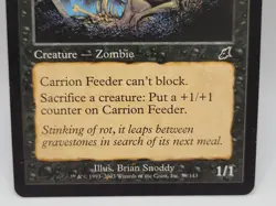 MTG Carrion Feeder Scourge LP Zombie Sacrifice Creature EDH Magic Card - Image 3
