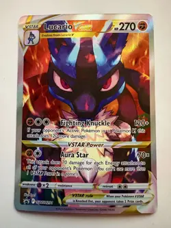 Lucario VSTAR Promo SWSH: Sword & Shield Promo Cards SWSH291 - Image 1