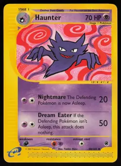 E-Reader Haunter 080/165 Expedition Keiji Kinebuchi Pokemon TCG Card - Image 1