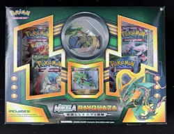 Pokemon Mega Rayquaza Collection Box English Promo Card & Figure ~ MINTY BOX🫧 - Image 1