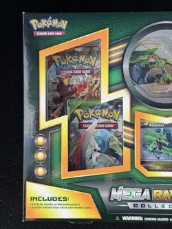 Pokemon Mega Rayquaza Collection Box English Promo Card & Figure ~ MINTY BOX🫧 - Image 3