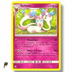 Sylveon 155/236 - 2019 Cosmic Eclipse Non Holo Rare Pokemon Card NM - Image 1