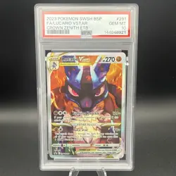 Lucario VSTAR SWSH291 SWSH: Sword & Shield Promo Cards Holo - Image 1
