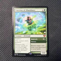 Emeritus of Abundance Secrets of Strixhaven Regular - Image 1