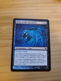 Helm of the Ghastlord x1 Shadowmoor MTG Magic the Gathering Aura Enchantment - Image 1