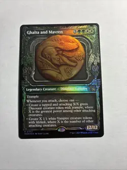 Ghalta and Mavren (Showcase) - March of the Machine Foil MTG + Bonus Card!! - Image 1