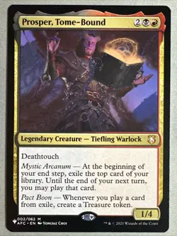 MTG / Prosper, Tome-Bound / LIST / #2 / Regular / Rare / NM - Image 1
