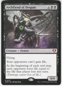 Archfiend of Despair M Commander Masters 137 LP - Image 1
