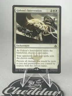 Gideon's Intervention *Rare* Magic MtG x1 Amonkhet SP - Image 1