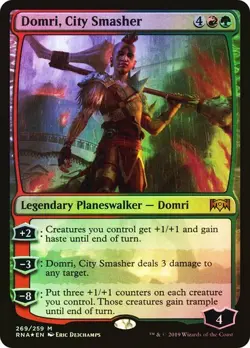 Domri, City Smasher - FOIL - Ravnica Allegiance - Magic The Gathering - MTG - Image 1