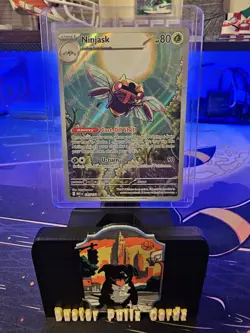 Ninjask 137/132 Me01: Mega Evolution Holo Full Art Pokemon TCG - Image 1