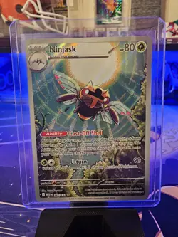 Ninjask 137/132 Me01: Mega Evolution Holo Full Art Pokemon TCG - Image 2