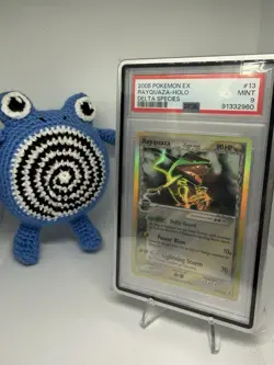 2005 Pokemon RAYQUAZA #13/113 EX Delta Species Unlimited Holo Rare PSA 9 - Image 1