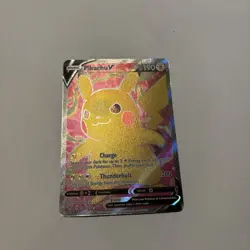 Pokemon TCG Vivid Voltage Pikachu v 170/185 Full Art Rare - Image 1