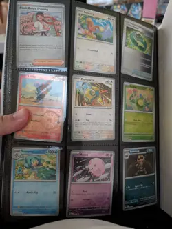 Pokemon Scarlet & Violet 151 binder. holo commons and uncommons 396 cards READ! - Image 2