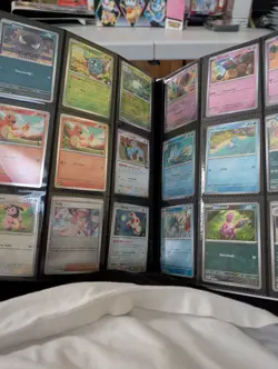 Pokemon Scarlet & Violet 151 binder. holo commons and uncommons 396 cards READ! - Image 3