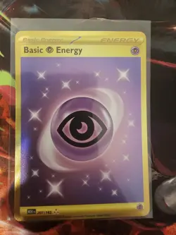 Pokemon TCG Psychic Energy Scarlet & Violet 151 Basic Card 207/165 Gold NM/Mint - Image 1