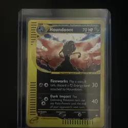 Pokemon TCG Houndoom Aquapolis H11/H32 MP - Image 1