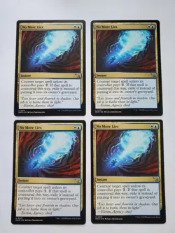 4x No More Lies - Murders at Karlov Manor - Near Mint - MTG - Image 1