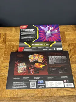 Pokemon 1X Team Rocket's Moltres ex UPC & 1X MEGA LATIAS Ex Factory Sealed. - Image 2