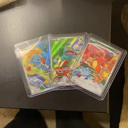 Pokemon TCG First Partner Illustration Collection Series 1 Kanto GEN 1 Starters - Image 1