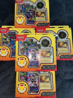 Pokemon TCG Pokemon Day 30th Anniversary Collection Box - SEALED (x5) - Image 1