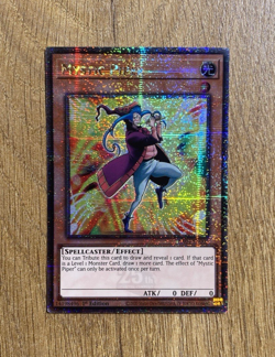 Mystic Piper | RA04-EN005 | Quarter Century Secret Rare | 1st Ed | YuGiOh | Mint - Image 1