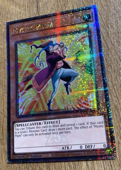 Mystic Piper | RA04-EN005 | Quarter Century Secret Rare | 1st Ed | YuGiOh | Mint - Image 4