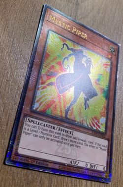 Mystic Piper | RA04-EN005 | Quarter Century Secret Rare | 1st Ed | YuGiOh | Mint - Image 5