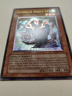 Ultimate Insect LV3 RDS-EN007 Ultimate Rare Unlimited LP - Image 3