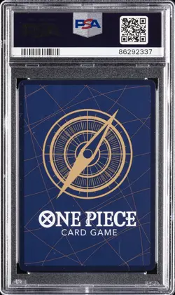 2023 ONE PIECE OP02-PARAMOUNT WAR BOX TOPPER #108 DONQUIXOTE ROSINANTE PSA 10 - Image 2