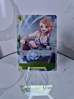 One Piece Nami OP15-108 ALT ART EB04 OP-15 Kami's Island TCG Card Game - Image 1